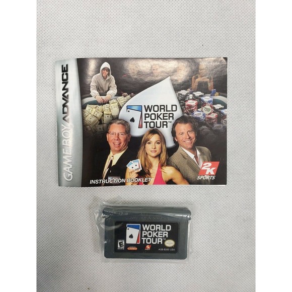 Ninteneo Game Boy Advance World Poker Tour Video Game 2005 Complete - Picture 4 of 6